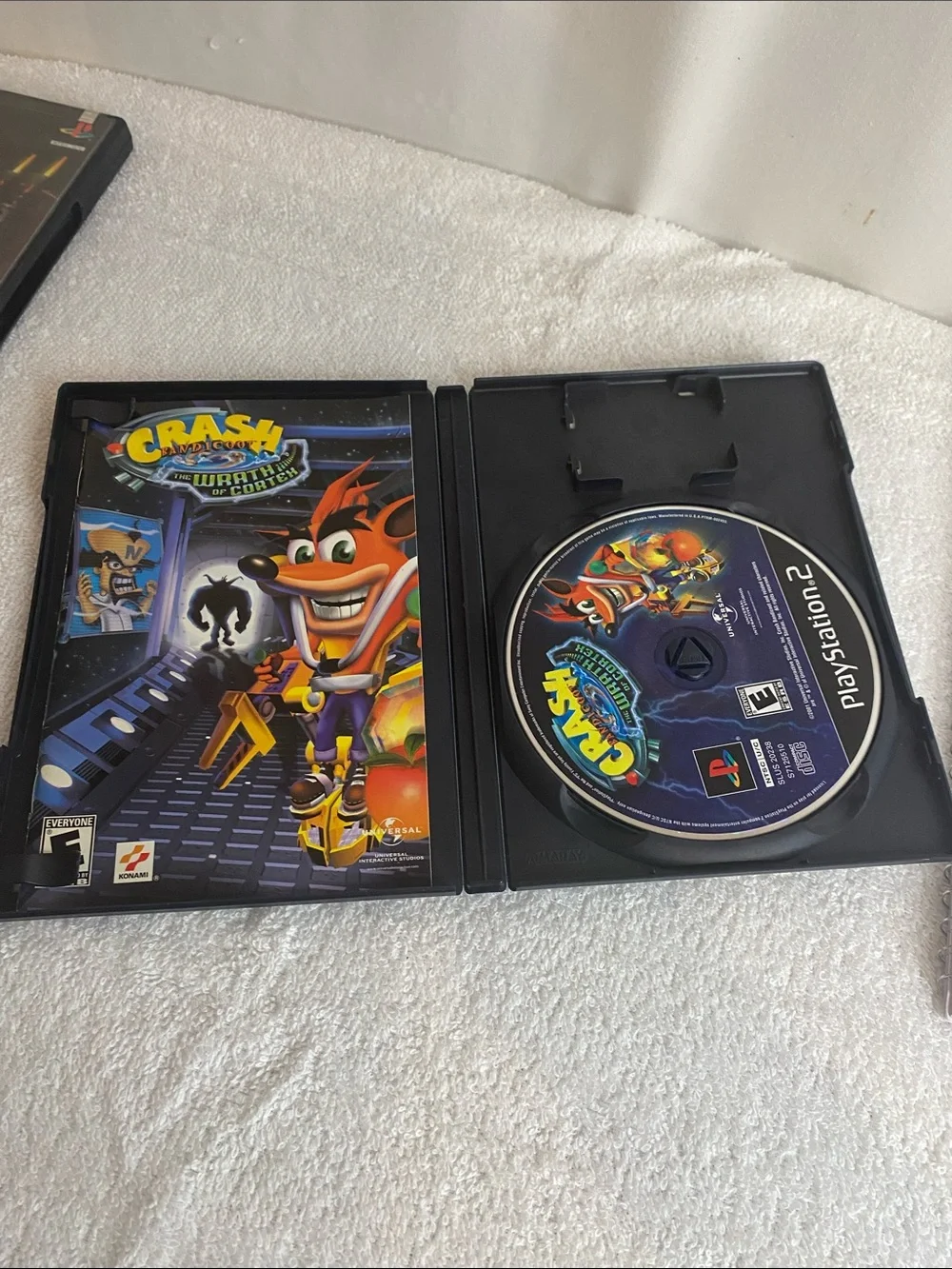 Crash Bandicoot The Wrath of Cortex Sony PS2 Tested Manual VGC 2001